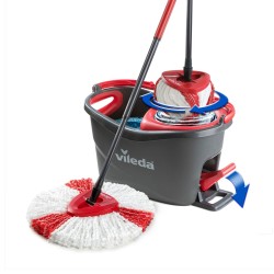 Mop with Bucket Vileda Turbo Easywriting & Clean polypropylène