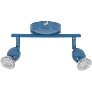 Spot LED Mely - Métal - 2 L - GU10 - 5 W - Pétrole - COREP