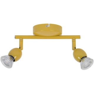 Spot LED Mely - Métal - 2 L - GU10 - 5 W - Moutarde - COREP
