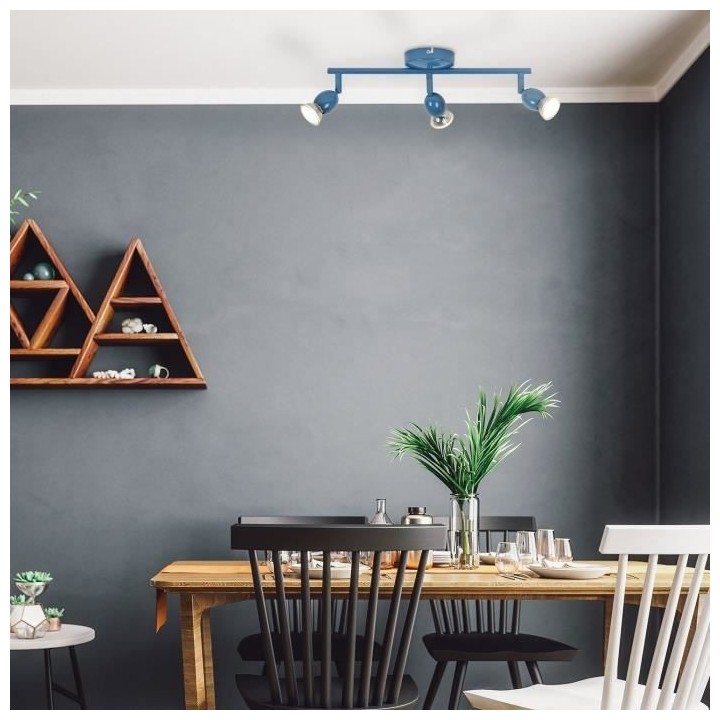 Spot LED Mely - Métal - 3 L - GU10 - 5 W - Pétrole - COREP