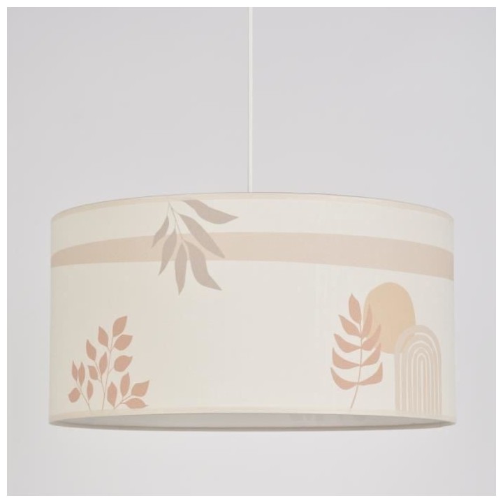Suspension Coton Cylindre Imprimé Dune