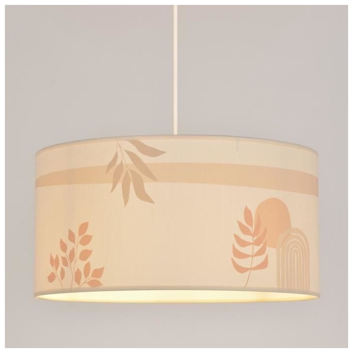 Suspension Coton Cylindre Imprimé Dune