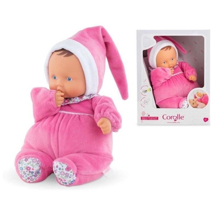 COROLLE - Mon Doudou Corolle - Babipouce Fleurs de Corolle - 28cm - de