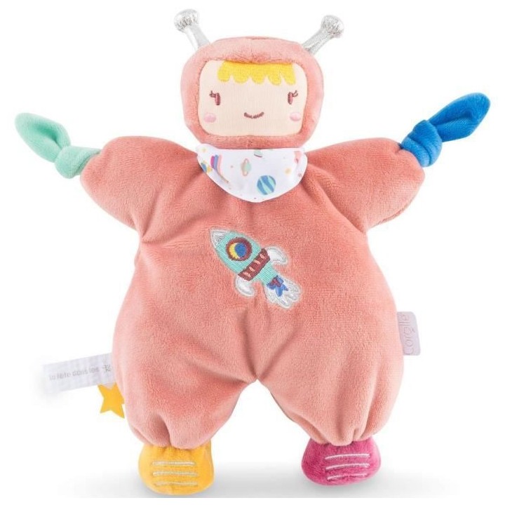 COROLLE - Mon Doudou Corolle - Doudou Astronaute Terra Cotta - des la