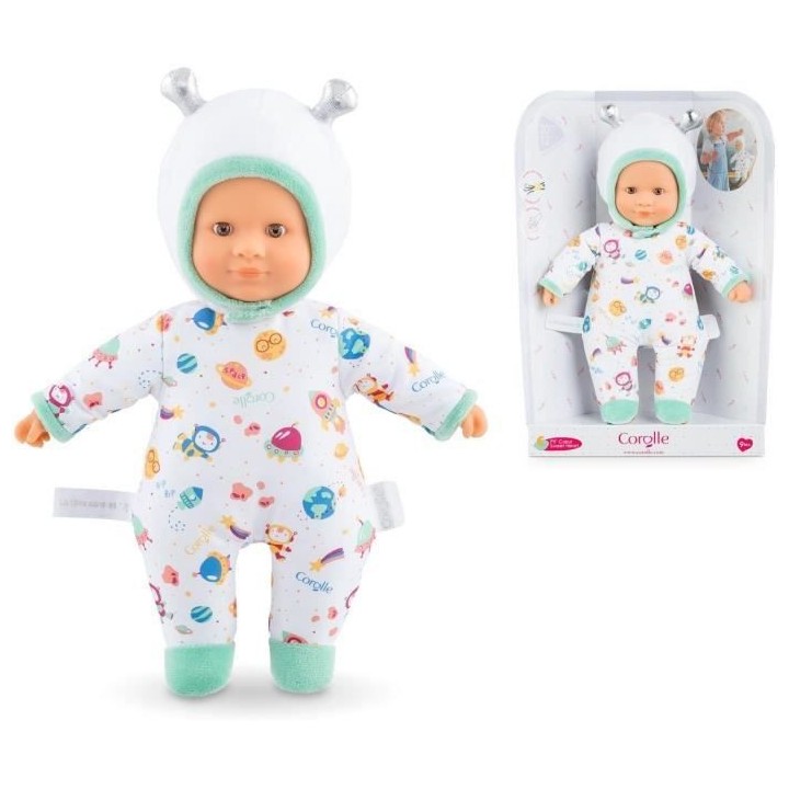 COROLLE - Mon Doudou Corolle - Pti' Coeur Astronaute - 30cm - des 9 mo