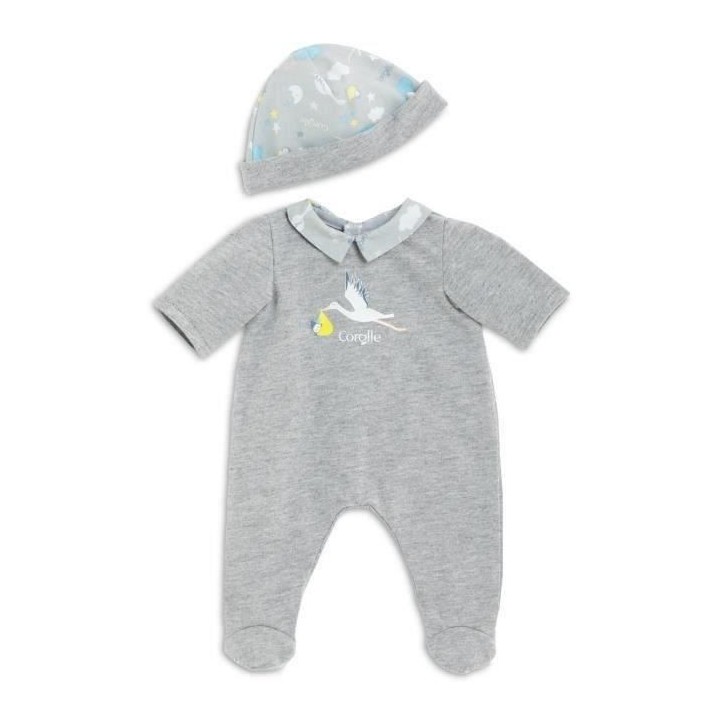 COROLLE - Pyjama de naissance - pour poupon 30 cm - des 18 mois
