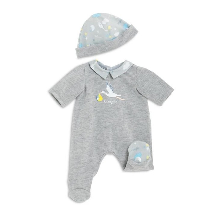 COROLLE - Pyjama de naissance - pour poupon 30 cm - des 18 mois