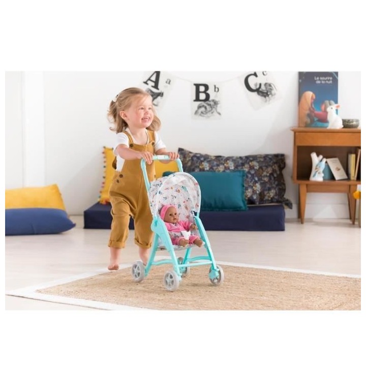 COROLLE - Poussette menthe - pour poupon 30 cm - Des 18 mois