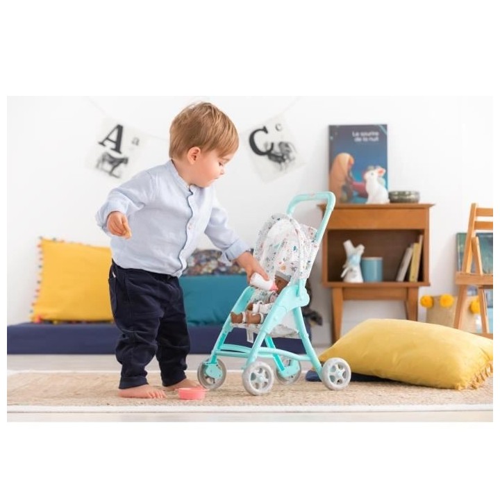 COROLLE - Poussette menthe - pour poupon 30 cm - Des 18 mois