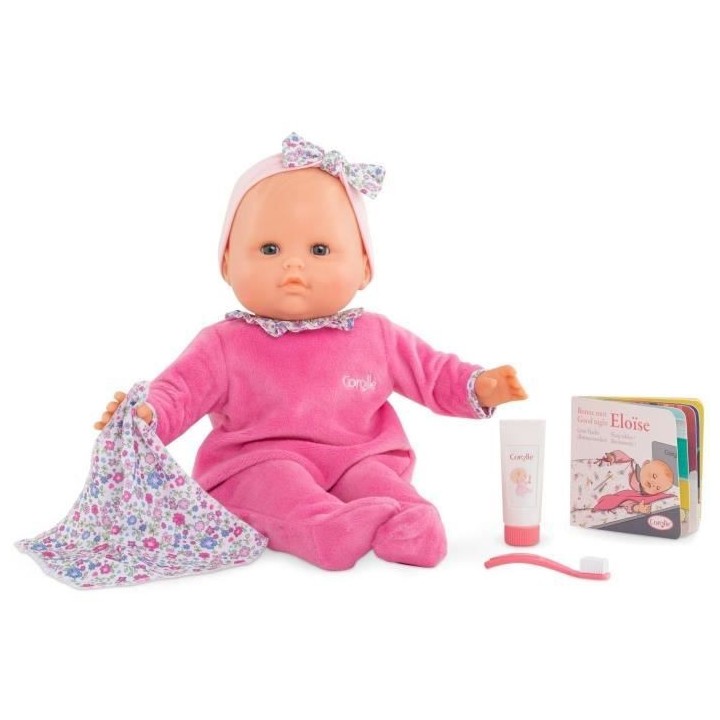 COROLLE - Mon Grand Poupon Corolle - Coffret Eloise va au dodo - 36cm