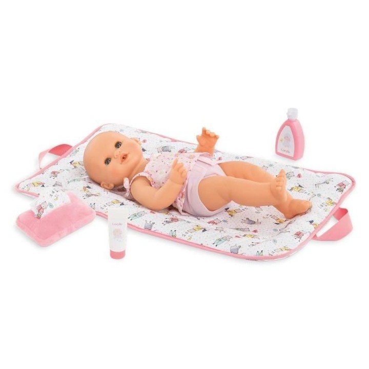 COROLLE - Coffret Accessoires a Langer - pour poupon 36 et 42cm - des
