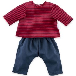 COROLLE -Mariniere et Pantalon - pour poupon 36 cm - Des 2 ans