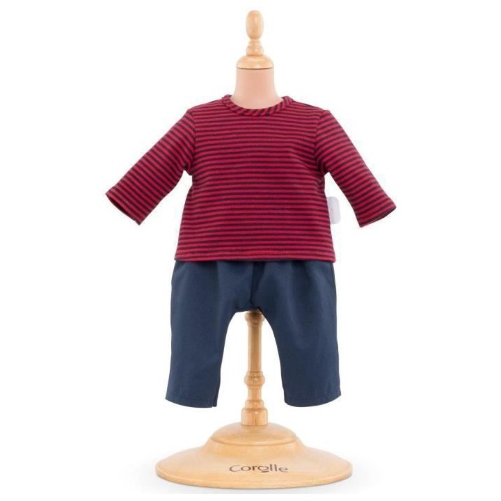 COROLLE -Mariniere et Pantalon - pour poupon 36 cm - Des 2 ans