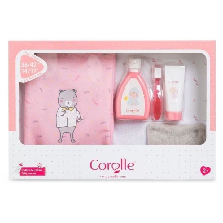 Corolle - Coffret de toilette - pour poupon 36 et 42cm - des 2 ans