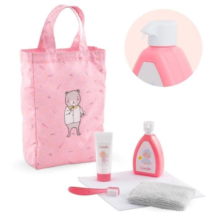 Corolle - Coffret de toilette - pour poupon 36 et 42cm - des 2 ans