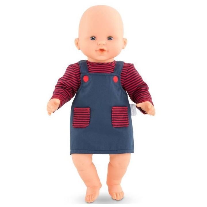 COROLLE - Robe Mariniere - Pour poupon 36 cm - Des 2 ans