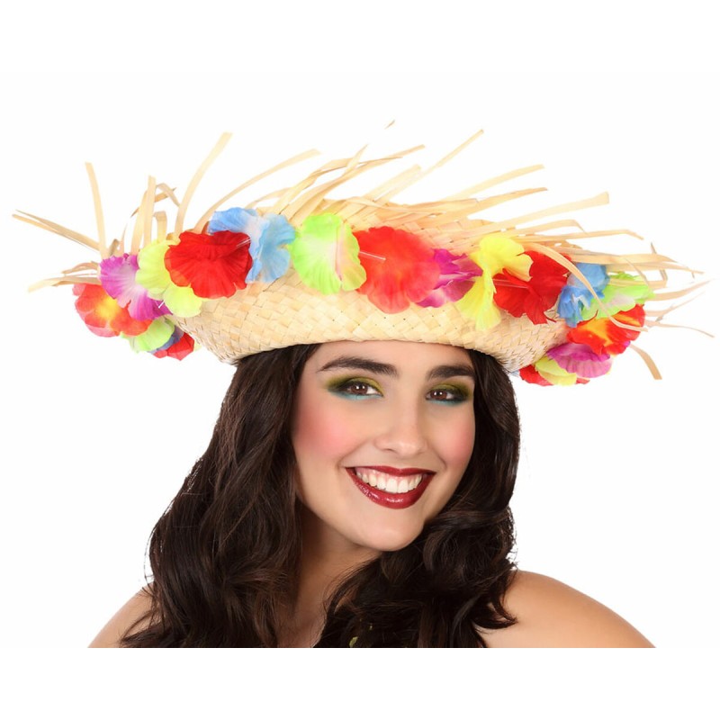 Chapeau Hawaïen Multicouleur