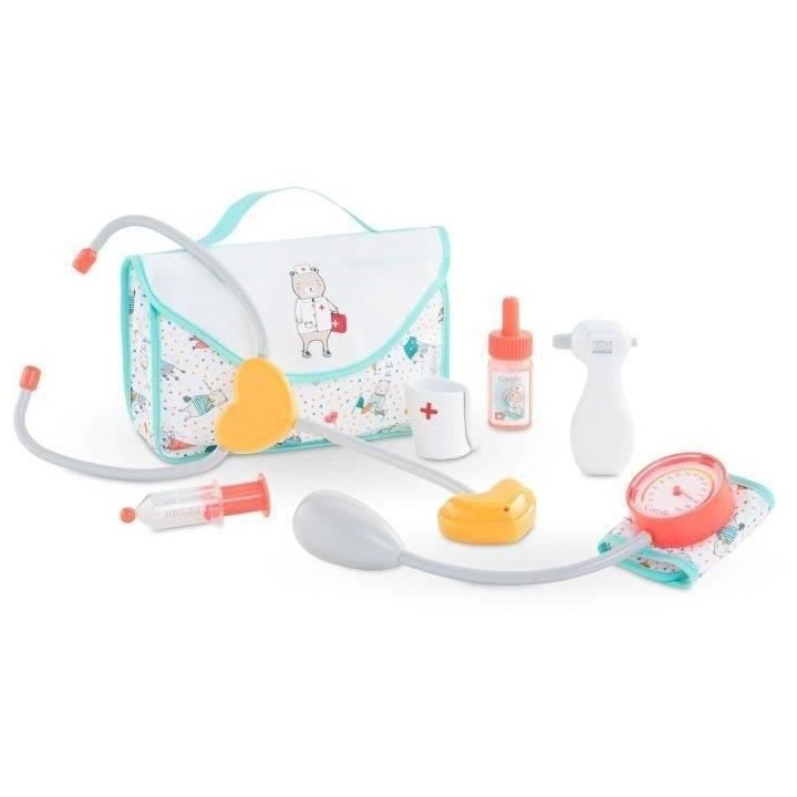 COROLLE - Grand Coffret Docteur Corail - pour Poupon - 36 et 42 cm - D