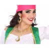 Ensemble Collier et Boucles d'oreille Accessoire de costumes Doré Arabe