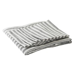 Nappe et serviettes de table DKD Home Decor 150 x 150 x 0,5 cm Gris Blanc Vert