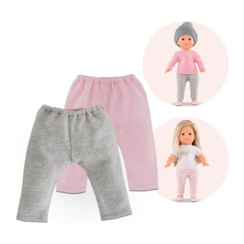 COROLLE - 2 Leggings - pour poupée Ma Corolle 36cm - Des 4 ans