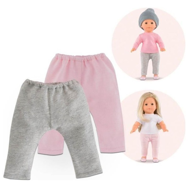 COROLLE - 2 Leggings - pour poupée Ma Corolle 36cm - Des 4 ans