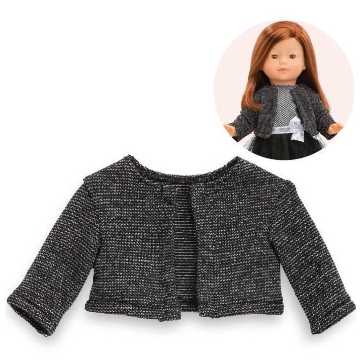 COROLLE - Gilet noir - pour poupée Ma Corolle - Des 4 ans