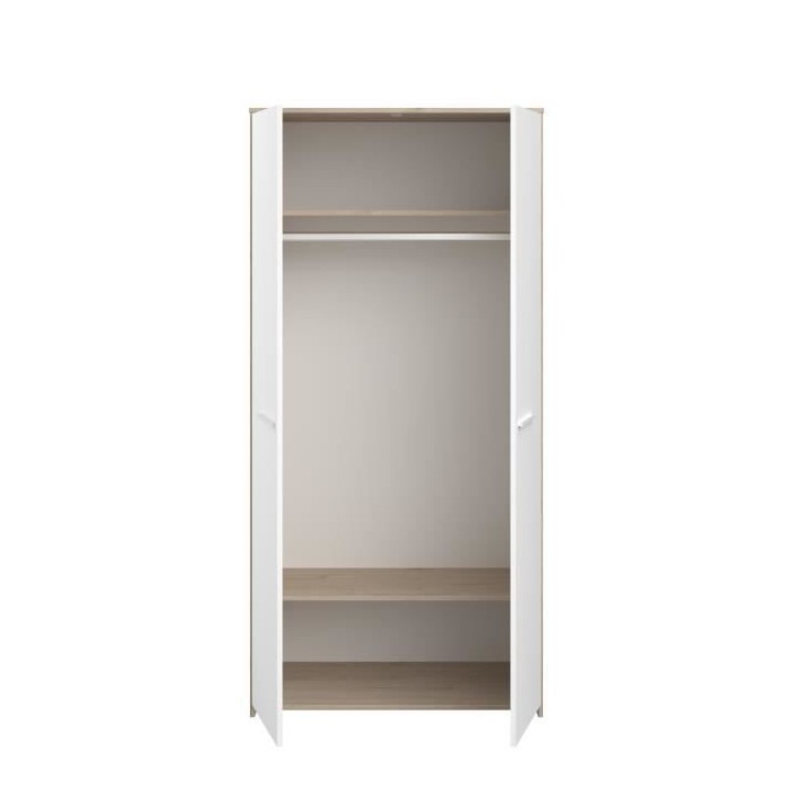 Armoire de chambre Enfant - Panneau de particules - Chene jackson et b