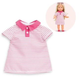 COROLLE - Robe polo rose - pour poupée Ma Corolle - Des 4 ans