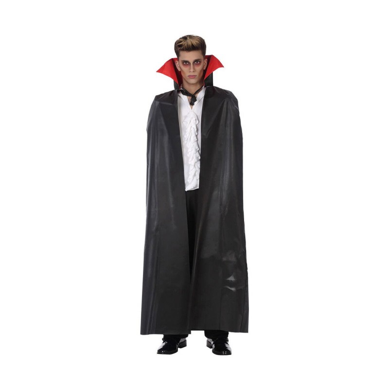 Cape Noir Vampire Polyester (Taille unique)