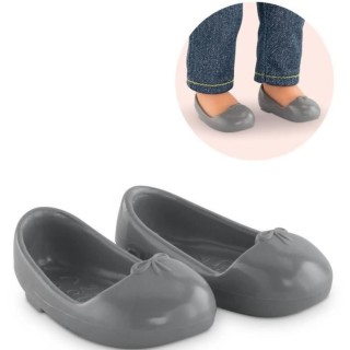 COROLLE Chaussures pour poupée Ballerines Gris