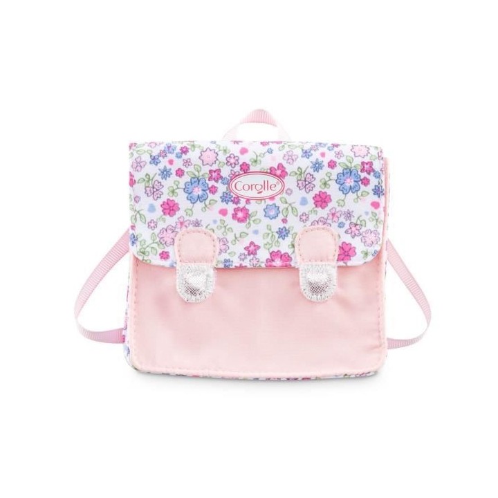 COROLLE - Cartable fleuri - pour poupée Ma Corolle - des 4 ans