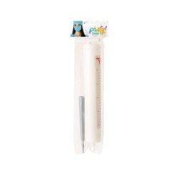 Accessoire de costumes 80 cm Géant Seringue Blanc