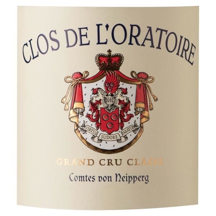 Clos de L'Oratoire 2018 Saint-Emilion Grand Cru - Vin rouge de Bordeau