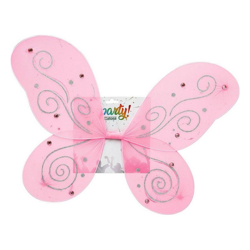 Ailes de Papillon Rose 48 X 37 cm