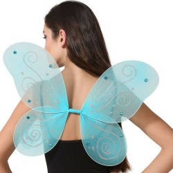 Ailes de Papillon Bleu 48 X...