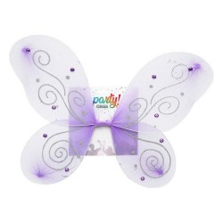 Ailes de Papillon Violet 48 X 37 cm