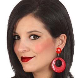 Boucles d´oreilles Rouge...