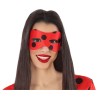 Masque Rouge/Noir Pois