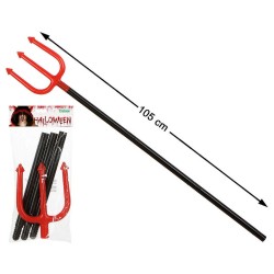 Trident 105 cm Rouge Halloween