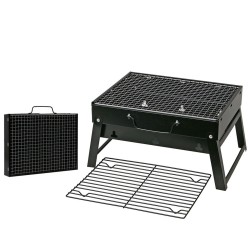 Barbecue Portable 35 x 27 x 20 cm Noir