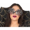 Lunettes Toile d'araignée Gris Halloween