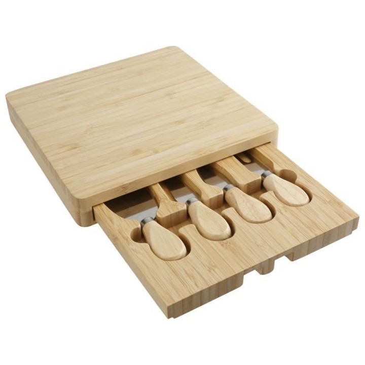 Cosy & Trendy 2665406 Planche a découper+4 accessoires a fromages-23X