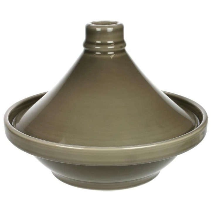 Cosy & Trendy 20225664 Tajine en Gres-D 28 CM - GRIS