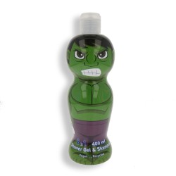 2-in-1 Gel et shampooing Air-Val Hulk (400 ml)