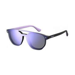 Lunettes de soleil Unisexe Havaianas UBATUBA-CS-1X2-TE Noir Violet