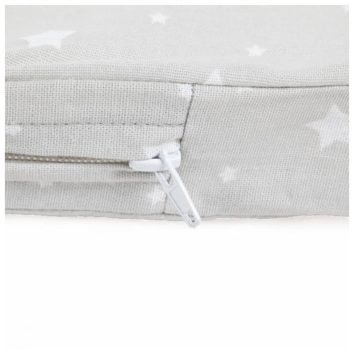 COTTON WOOD Futon Mousse déhoussable imprimé Stardust - 60 x 120 x 4