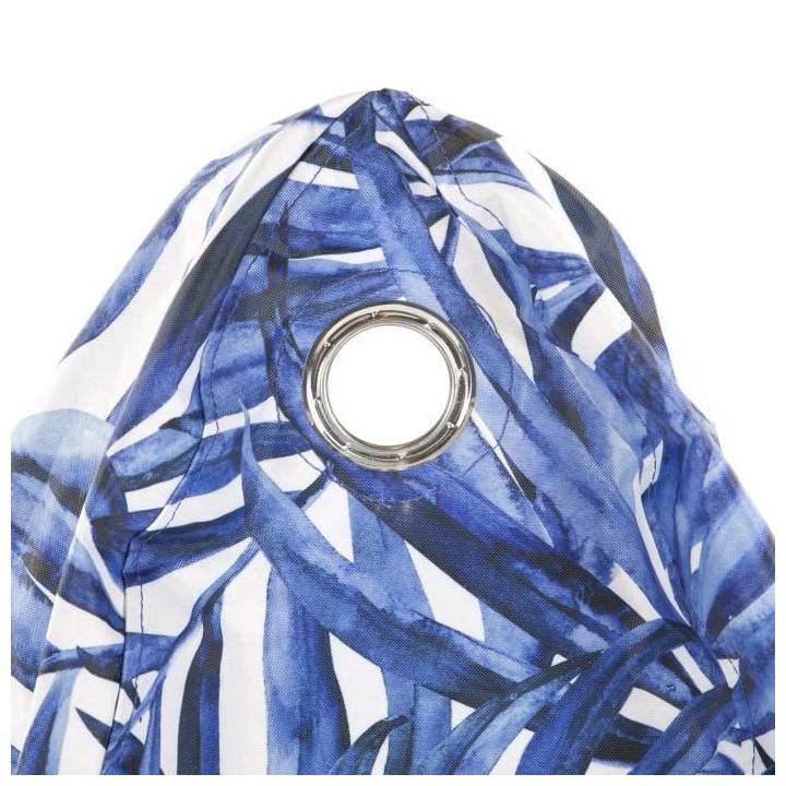 COTTON WOOD Poire imprimée - D80 x 100 cm - Blue Palm