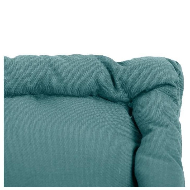 COTTON WOOD Coussin de palette uni - 100% coton - 60 x 120 x 10 cm - B