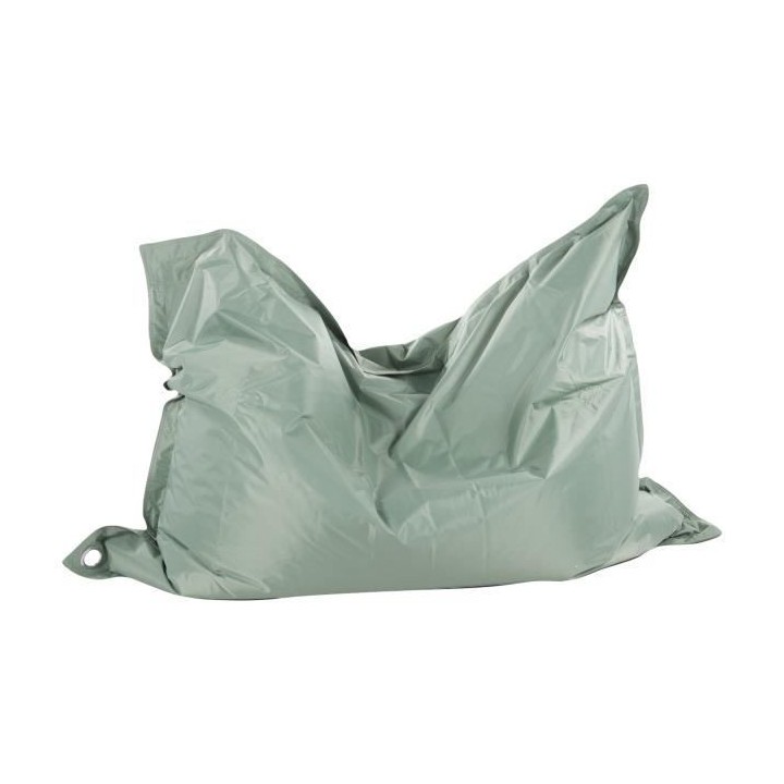 Pouf géant imperméable - Java - Toile 100% polyester - Vert sauve -
